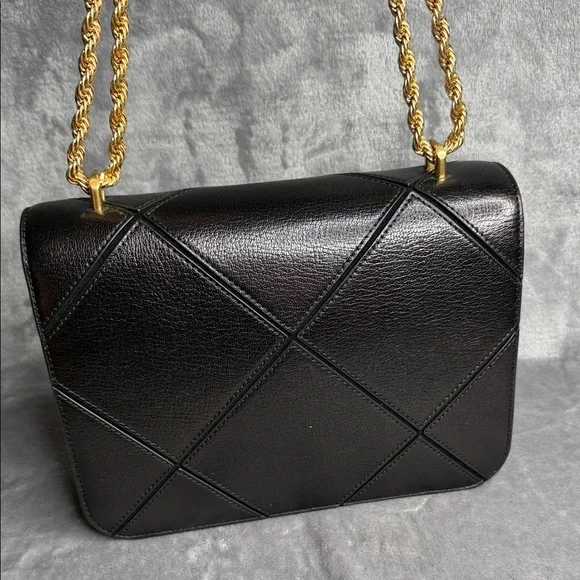 Tory Burch Black Crossbody Bag with Gold Accents - Picture 5 of 11